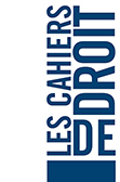 Logo for the journal Les Cahiers de droit