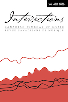 Cover for issue 'Volume 40, Number 2, 2020' of the journal 'Intersections'