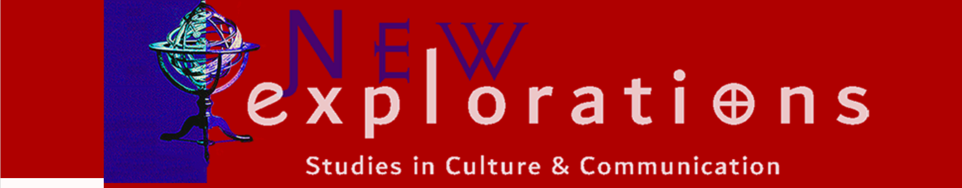 Logo for the journal New Explorations