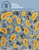 Cover for issue 'Confinements, crises sanitaires et épidémies chez les Autochtones' of the journal 'Revue d’études autochtones'