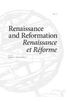 Cover for issue 'Volume 46, Number 2, Spring 2023' of the journal 'Renaissance and Reformation / Renaissance et Réforme'