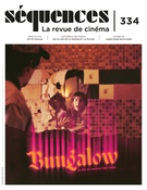 Cover for issue 'Bungalow' of the journal 'Séquences : la revue de cinéma'