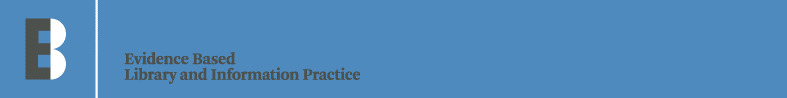 Logo de la revue Evidence Based Library and Information Practice